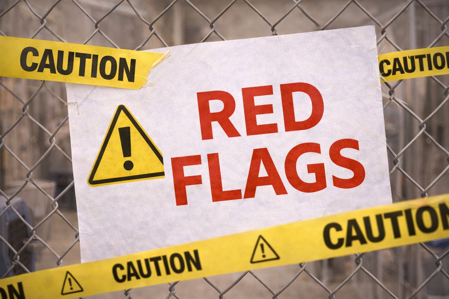 A red flags warning concept to encourage safer pet adoption and placement decisions