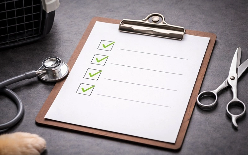 Checklist for choosing a vet, trainer, or groomer safely